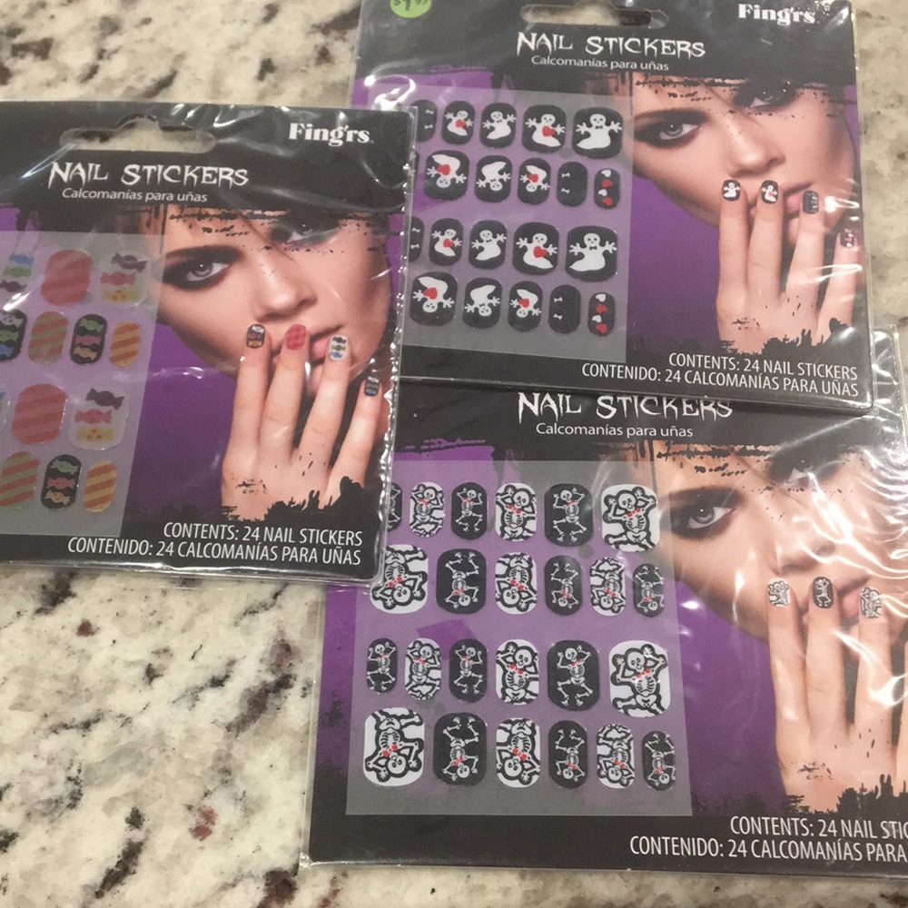 Bundle of nail stickers Halloween